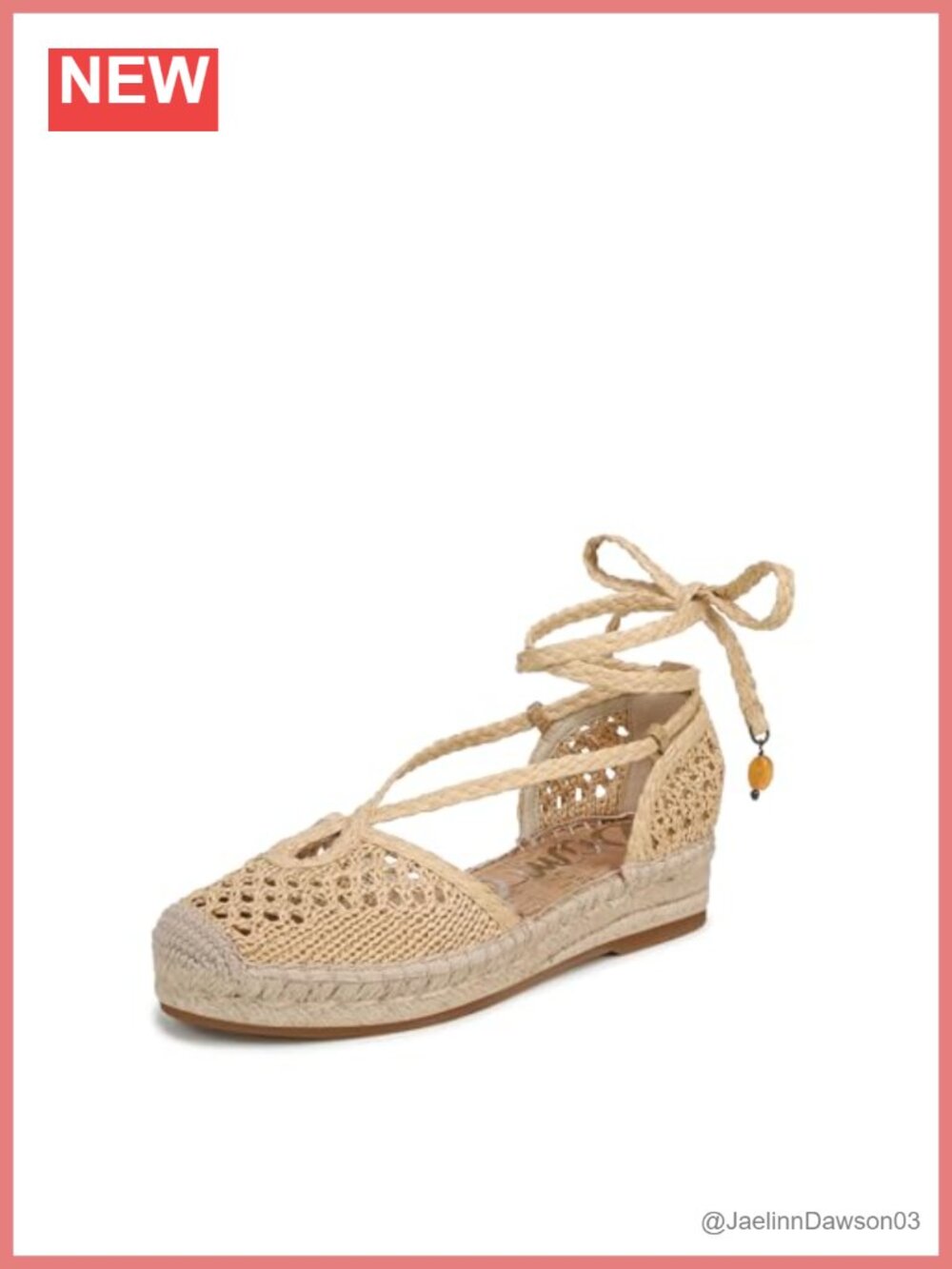 Sam Edelman Margot Espadrille Wedge Sandal Raffia